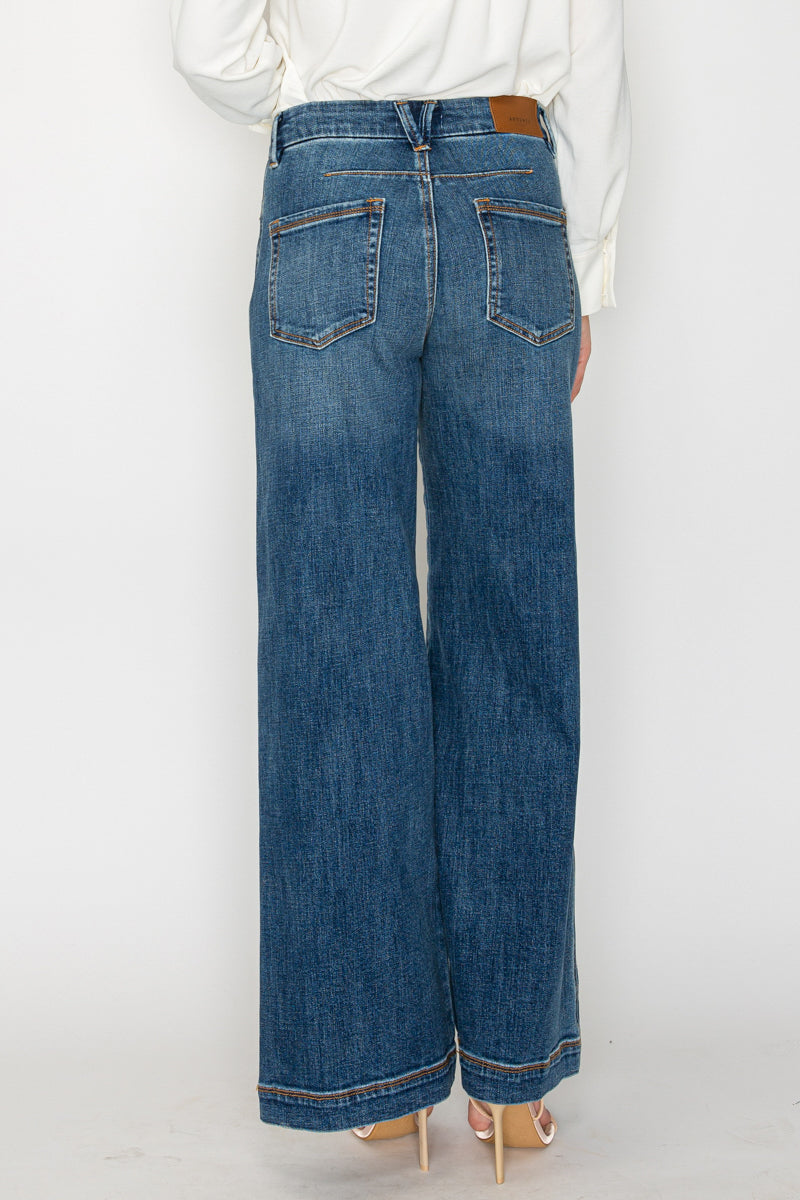 The Saylor High Rise Palazzo Jeans