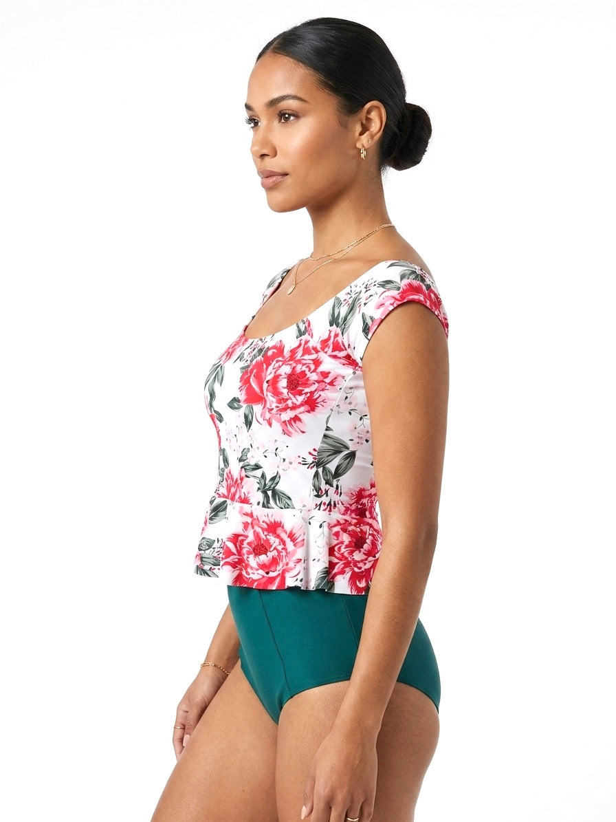 The Layla Floral Tankini Set