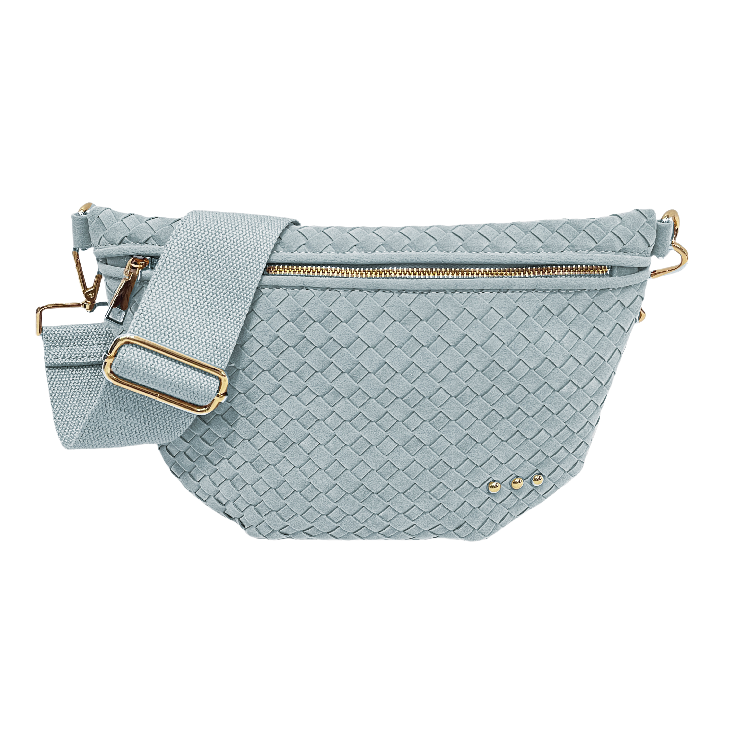 The Suede Westlyn Woven Bum Bag