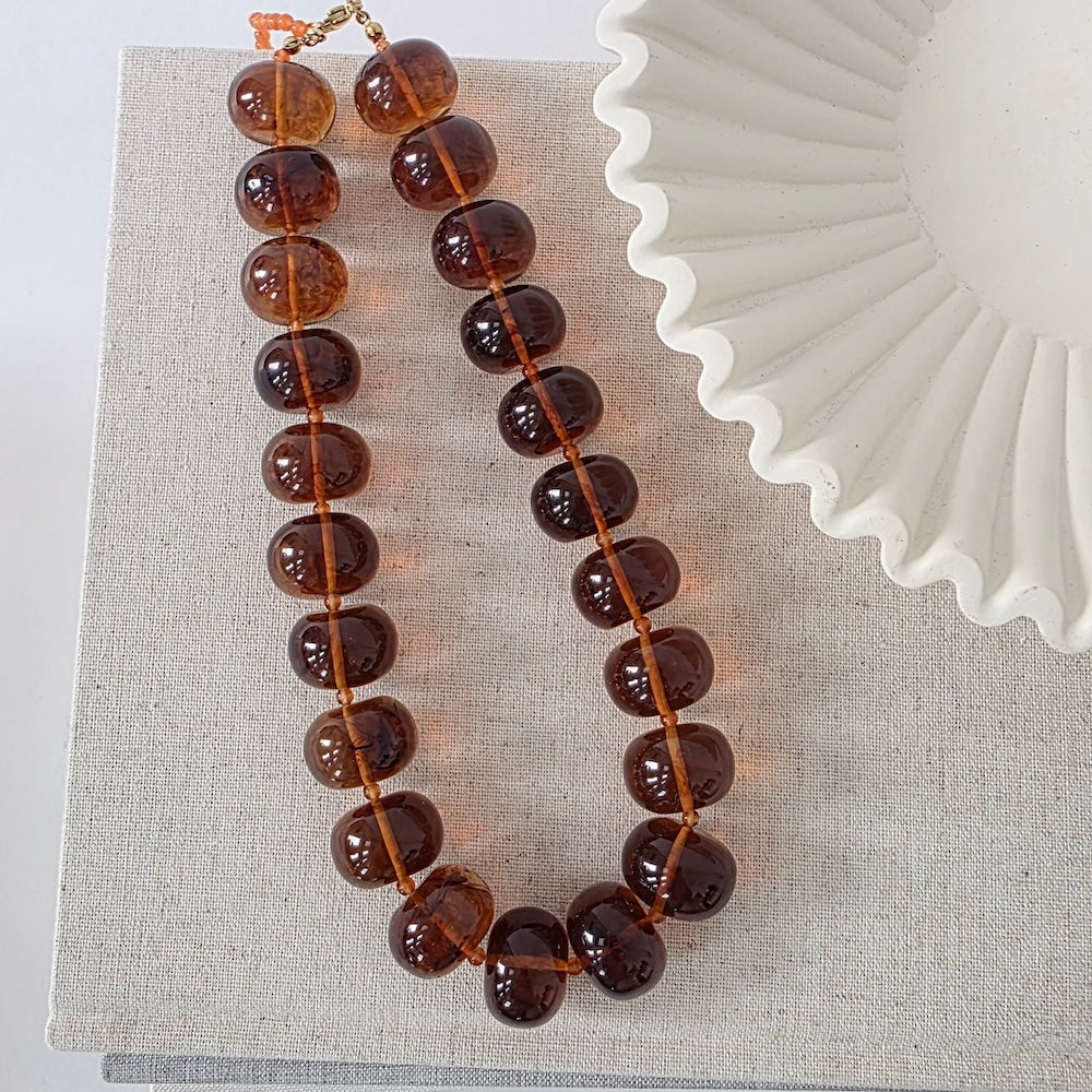 The Bella Beaded Necklace - WATERPROOF