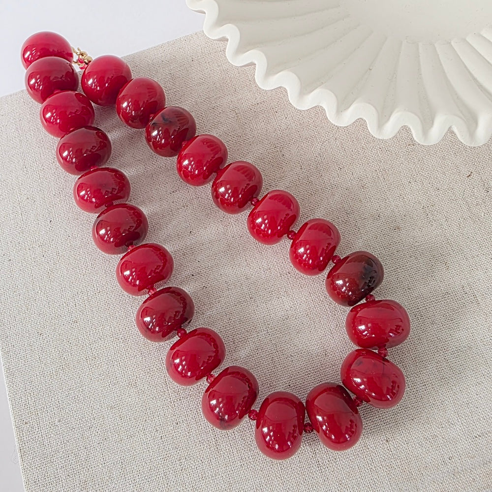 The Bella Beaded Necklace - WATERPROOF