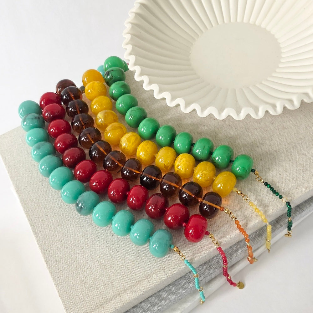The Bella Beaded Necklace - WATERPROOF