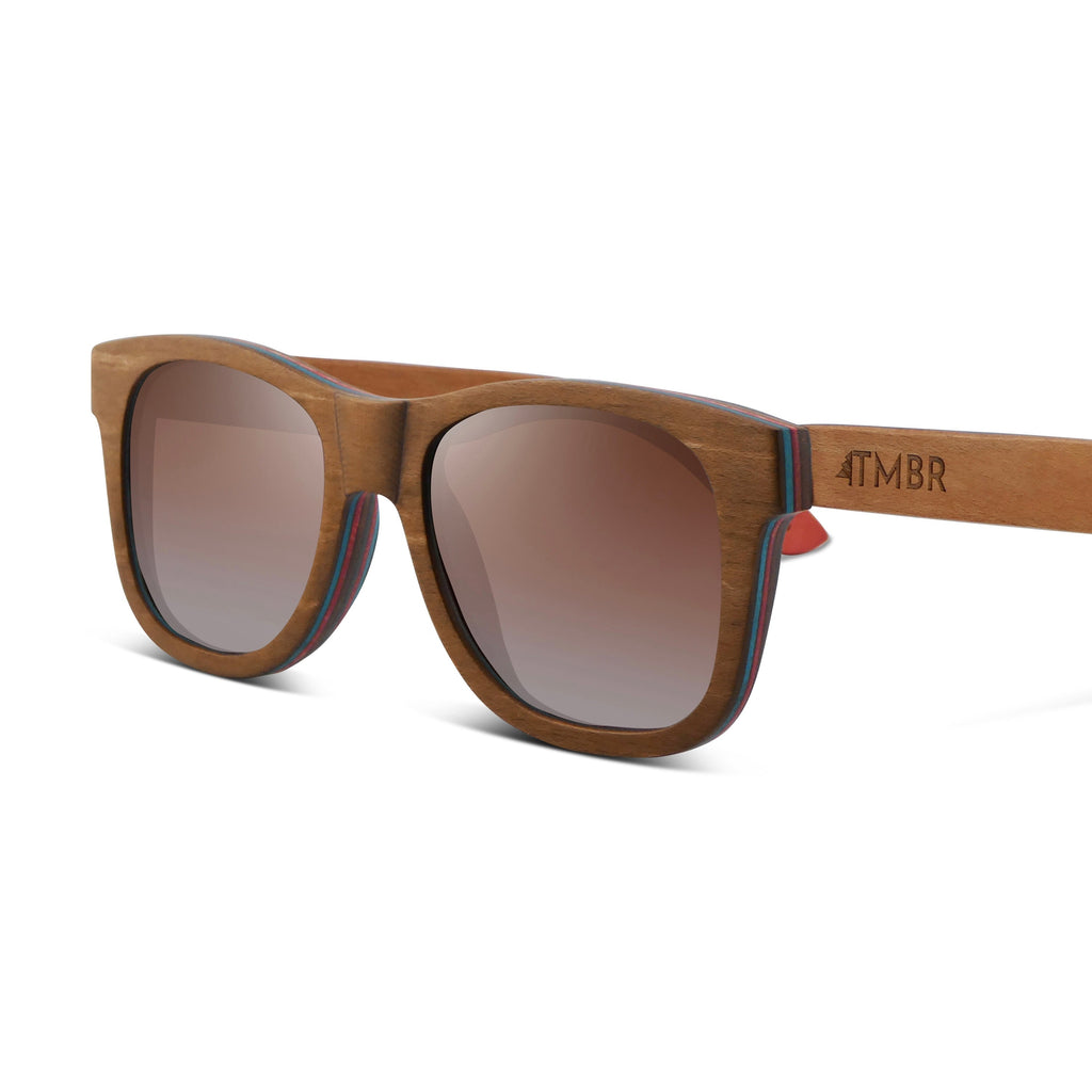 Traveler | Natural | Wooden Sunglasses