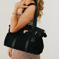 The Cadence Canvas and Vegan Leather Tote