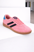 The Stockholm Sneaker in Pink/Black