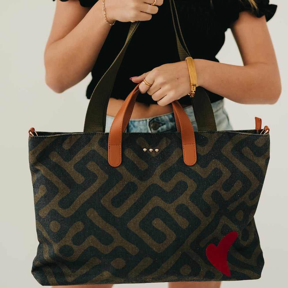 The Ada Canvas Printed Tote
