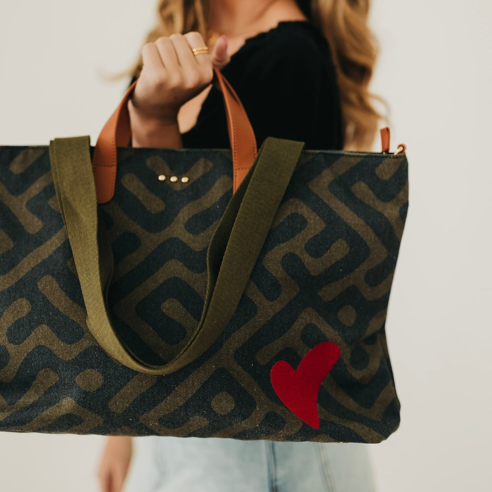 The Ada Canvas Printed Tote