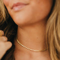 The Dakota Disc Chain Necklace - WATERPROOF
