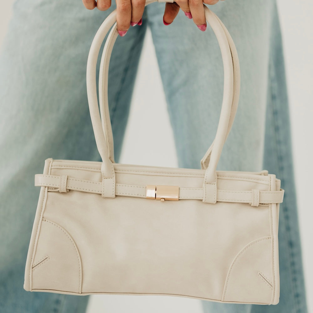 The Ethel Vegan Leather Shoulder Bag