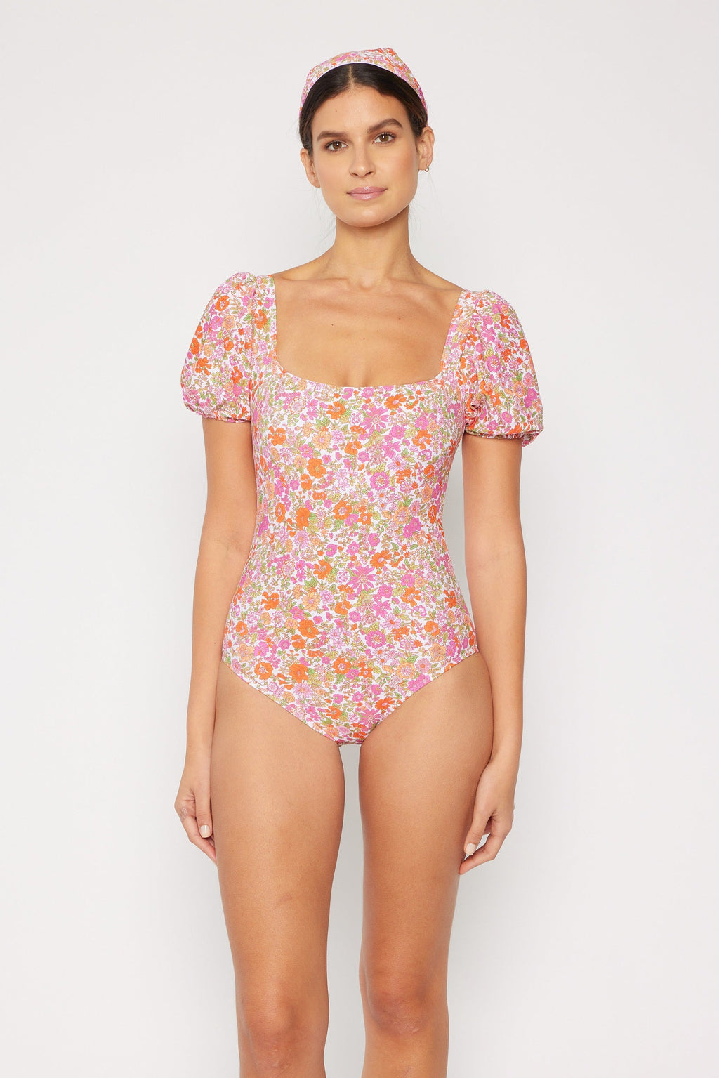 The Pink Poppy One Piece SwimSuit