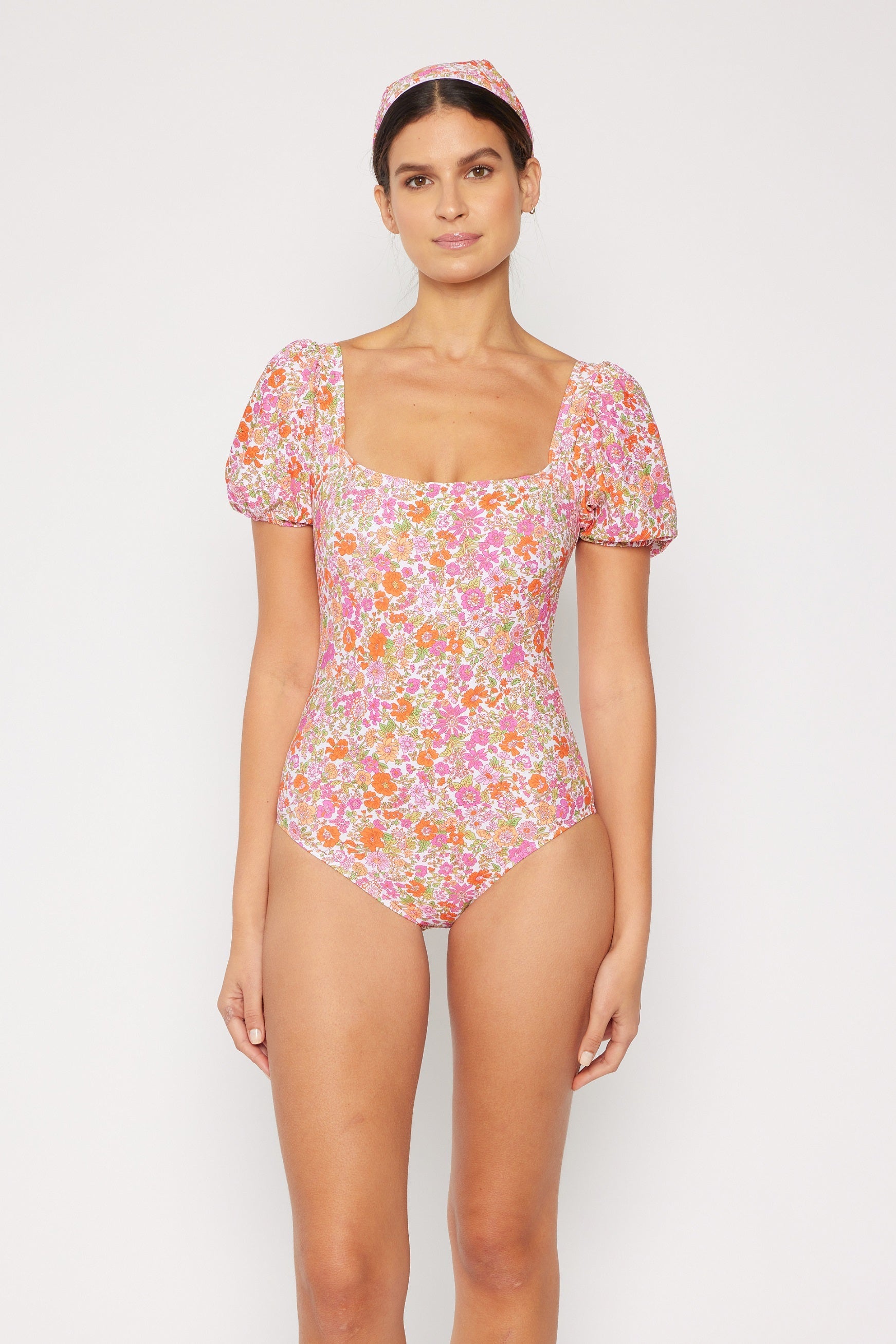 The Pink Poppy One Piece SwimSuit
