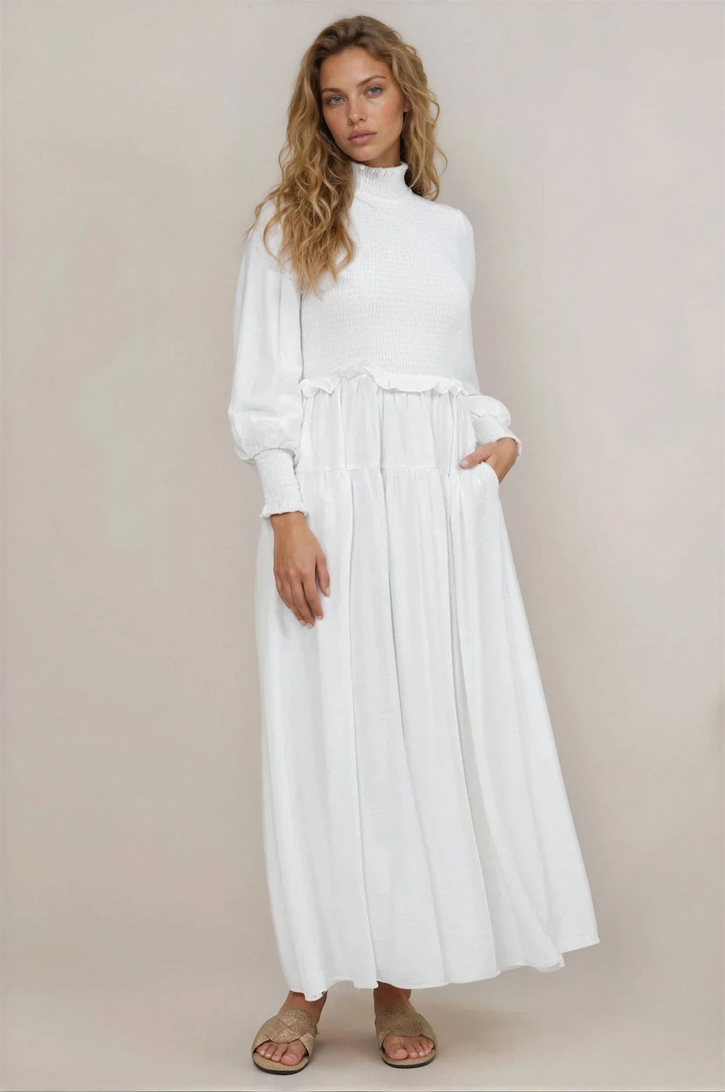 The Kayla LDS Temple Dress