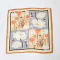 The Fiona Floral Square Scarf