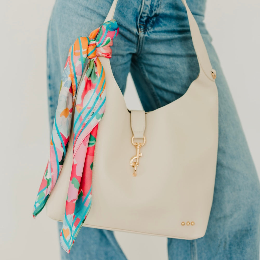 The Haddie Hobo Vegan Leather Tote