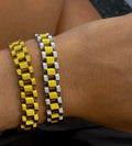THE TWO TONED WATCH BAND BRACELET