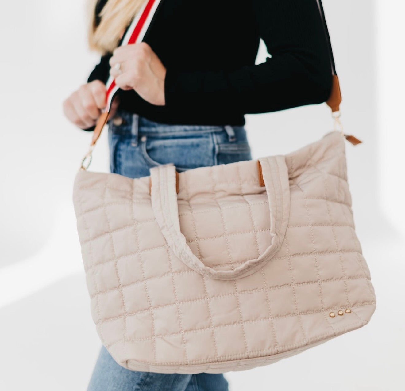 Day Dreamer Quilted Tote Bag