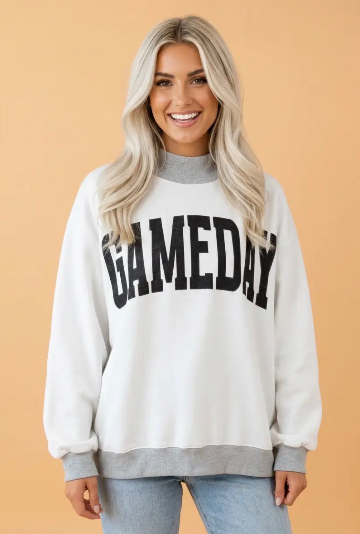The GiGi GAMEDAY/ FOOTBALL Reversible Sweatshirt