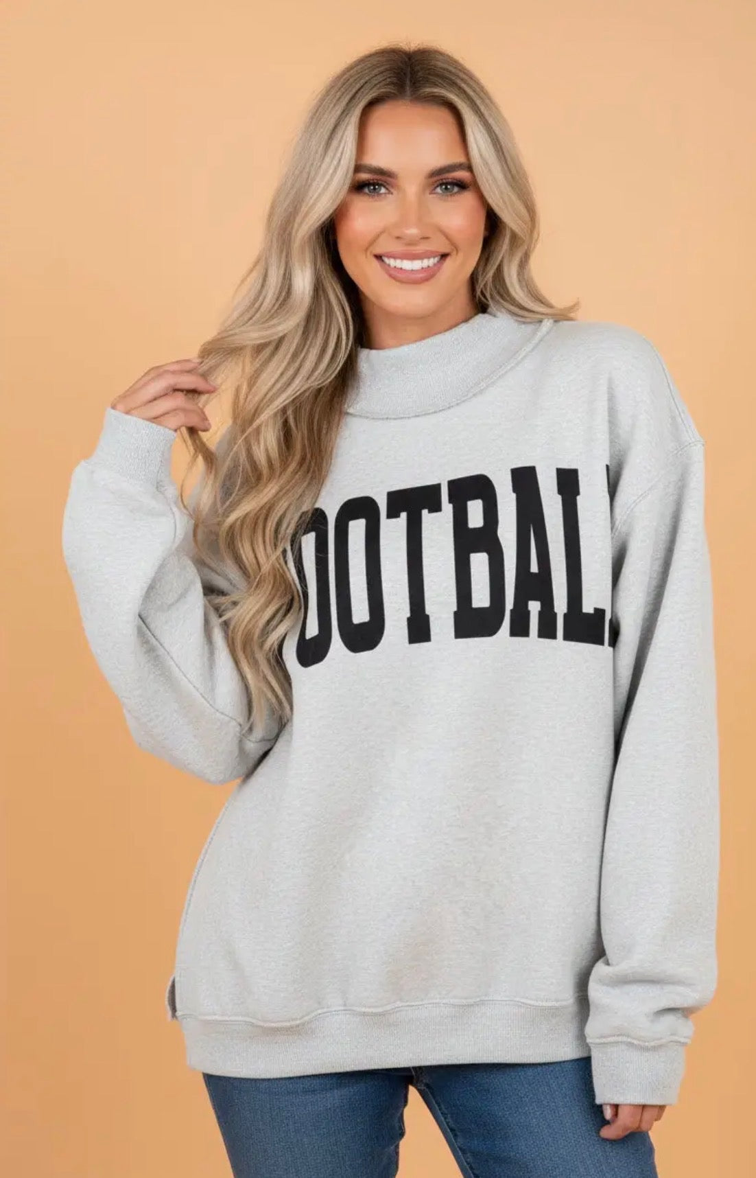 The GiGi GAMEDAY/ FOOTBALL Reversible Sweatshirt