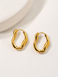 The Brynlee Gold Drip Earrings