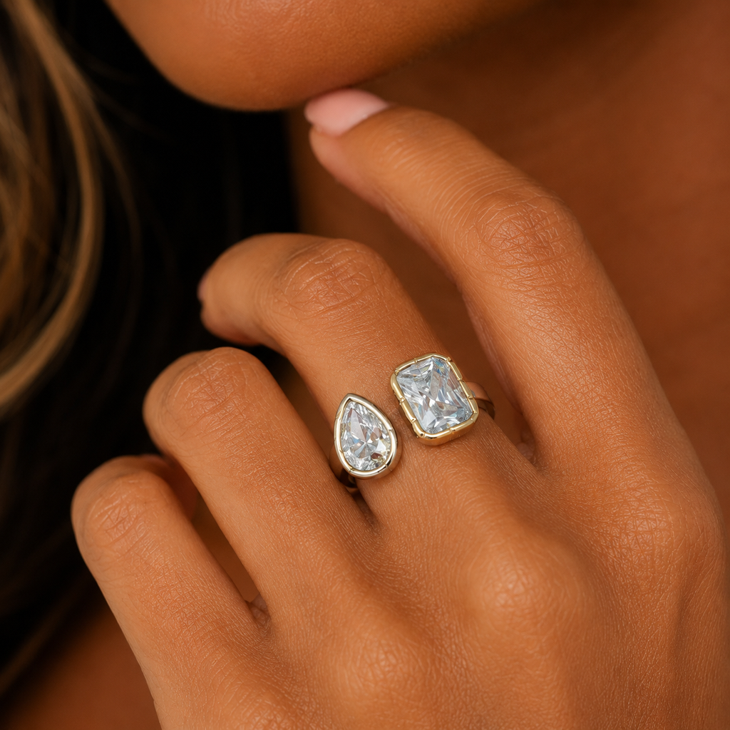 The Reign Non Tarnish CZ Ring