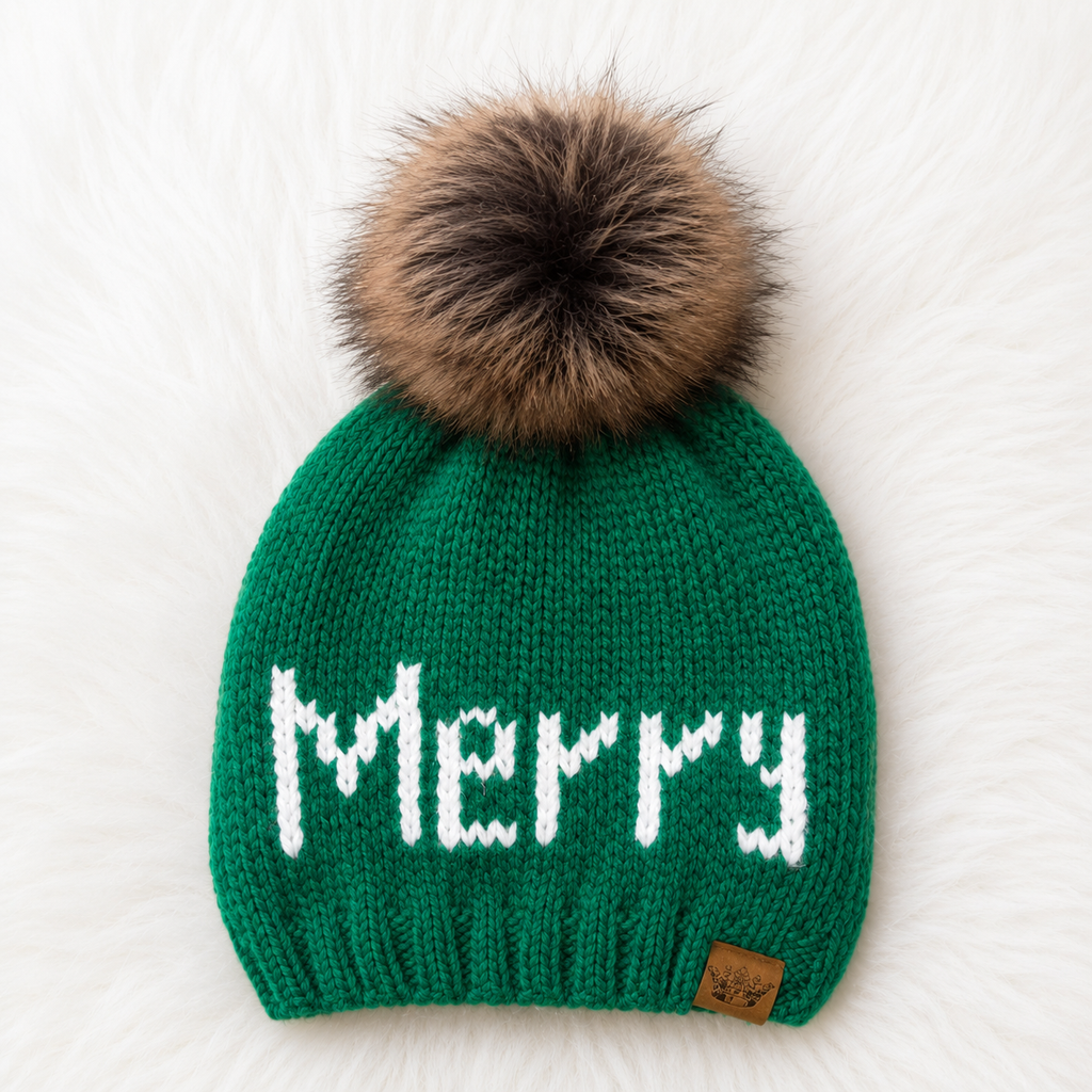 The Merry Evergreen Knit Set