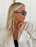 THE SIENNA PEARL COIN EARRINGS