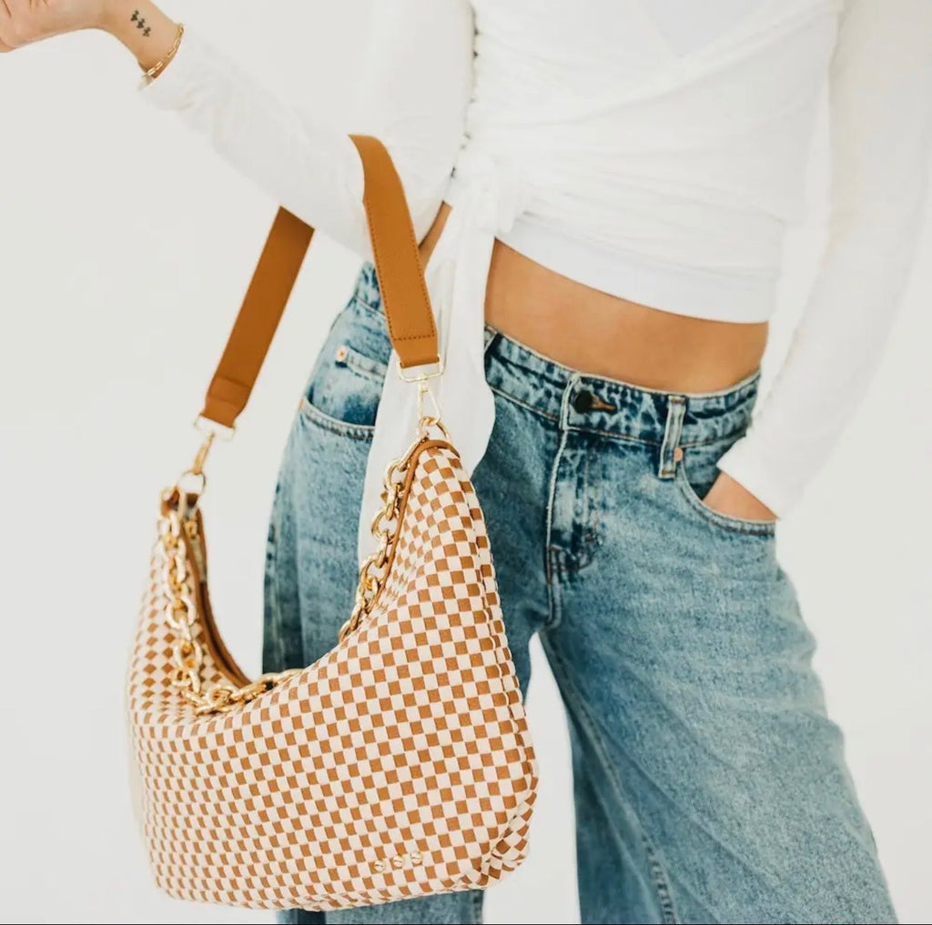 The Maeve Woven Shoulder Bag
