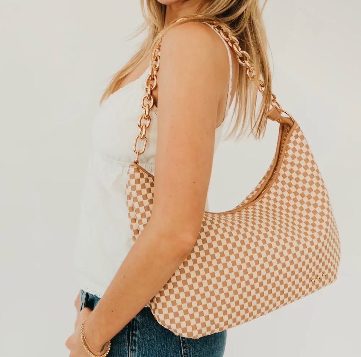 The Maeve Woven Shoulder Bag