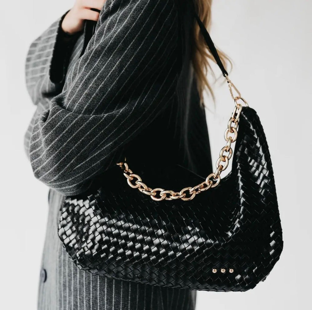 The Maeve Woven Shoulder Bag