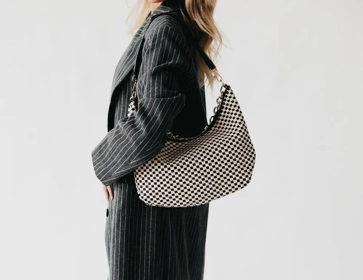 The Maeve Woven Shoulder Bag