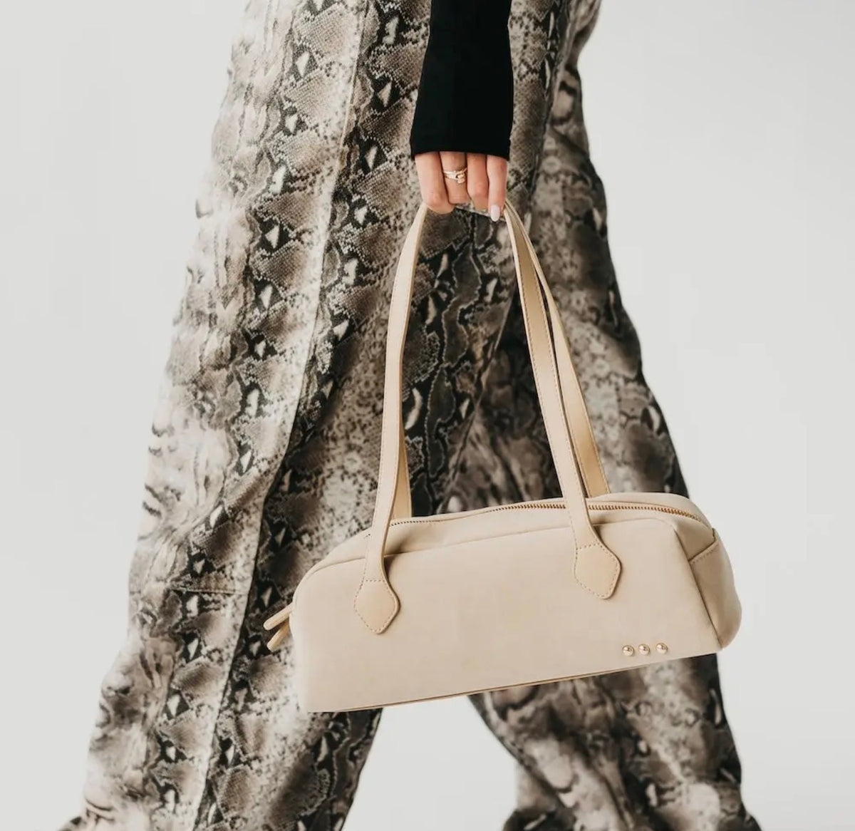 The Penelope Suede Shoulder Bag
