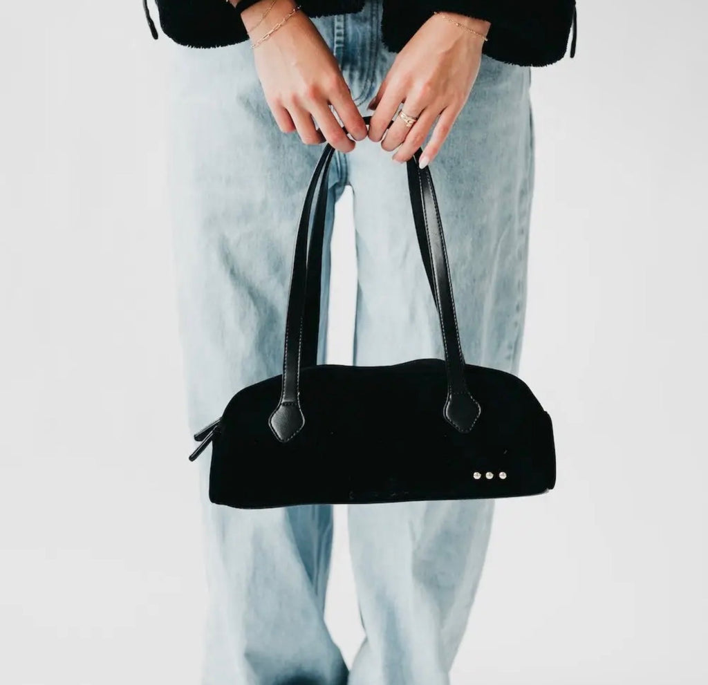 The Penelope Suede Shoulder Bag