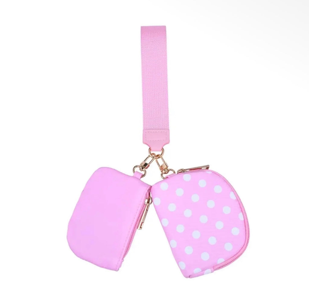 The Posie Polka Dot Link & Carry Wristlet