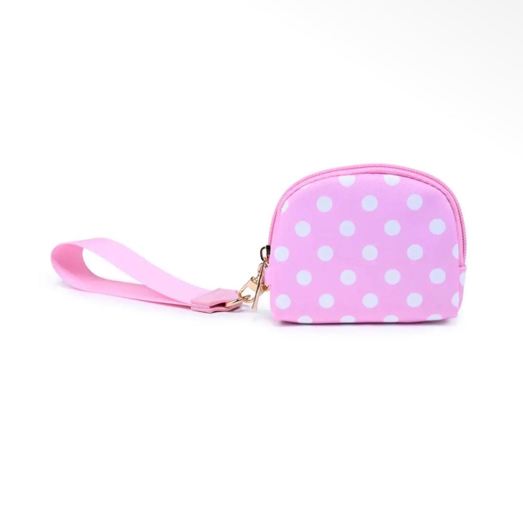 The Posie Polka Dot Link & Carry Wristlet
