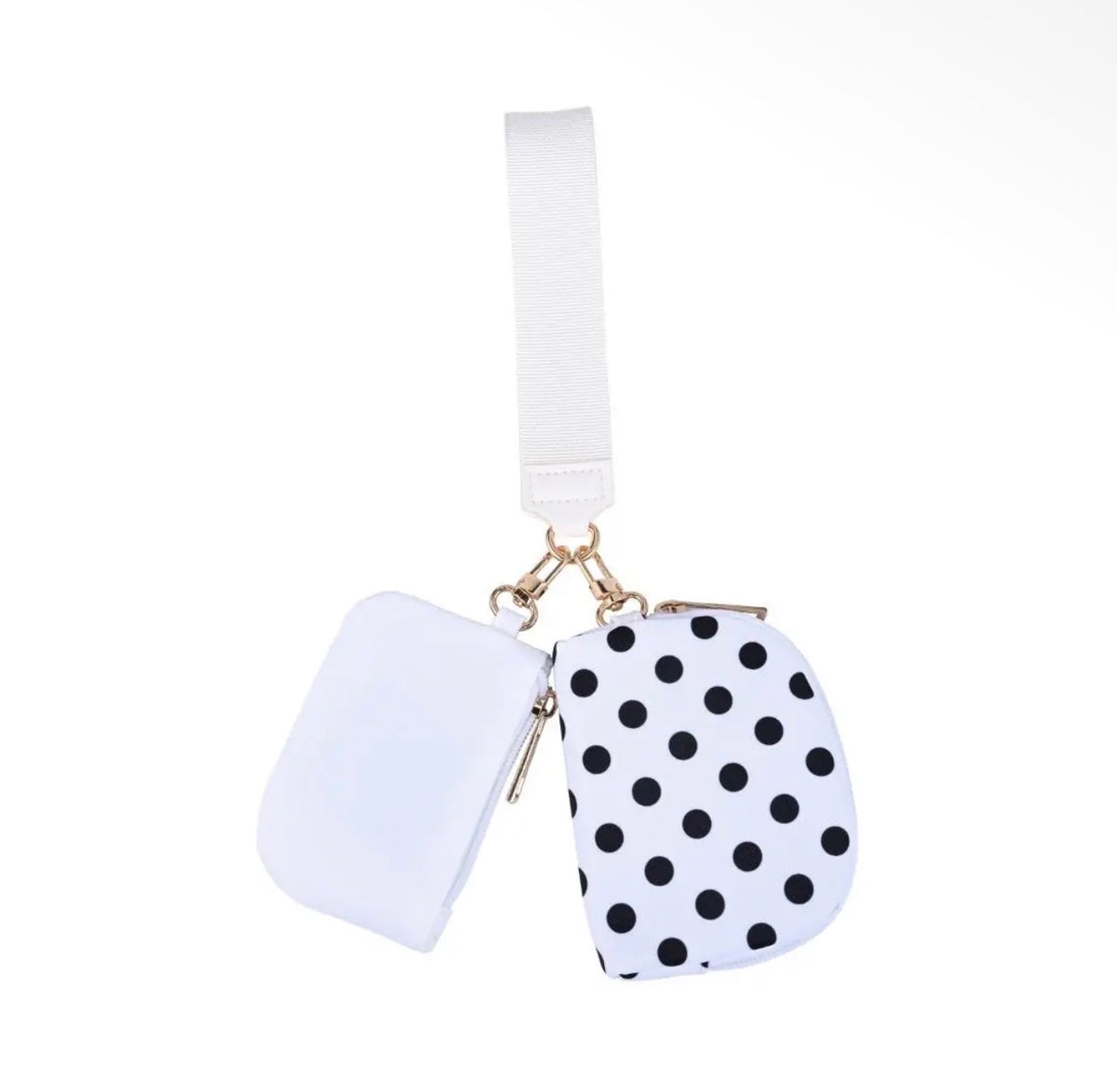 The Posie Polka Dot Link & Carry Wristlet