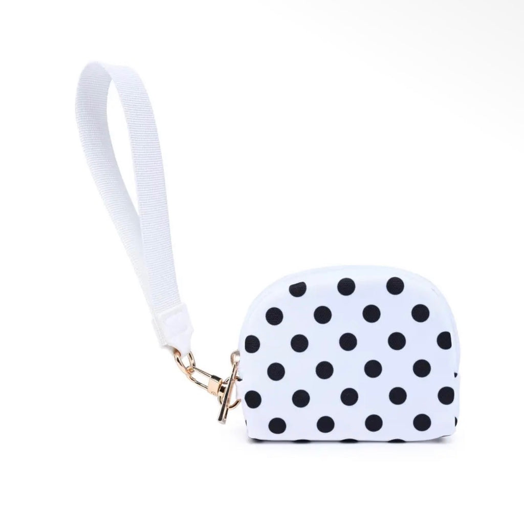 The Posie Polka Dot Link & Carry Wristlet