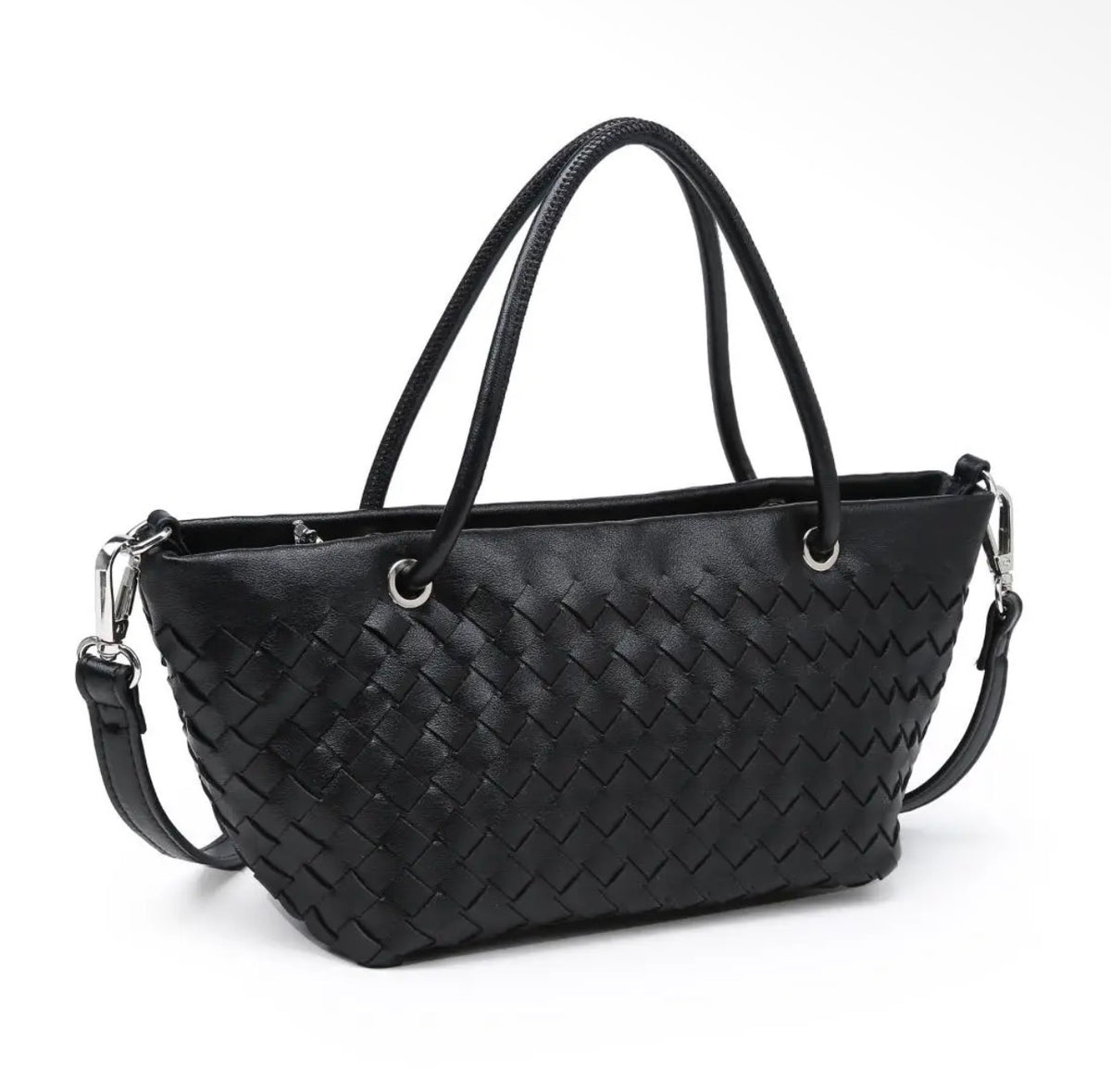 The Nattie Weave Crossbody Bag