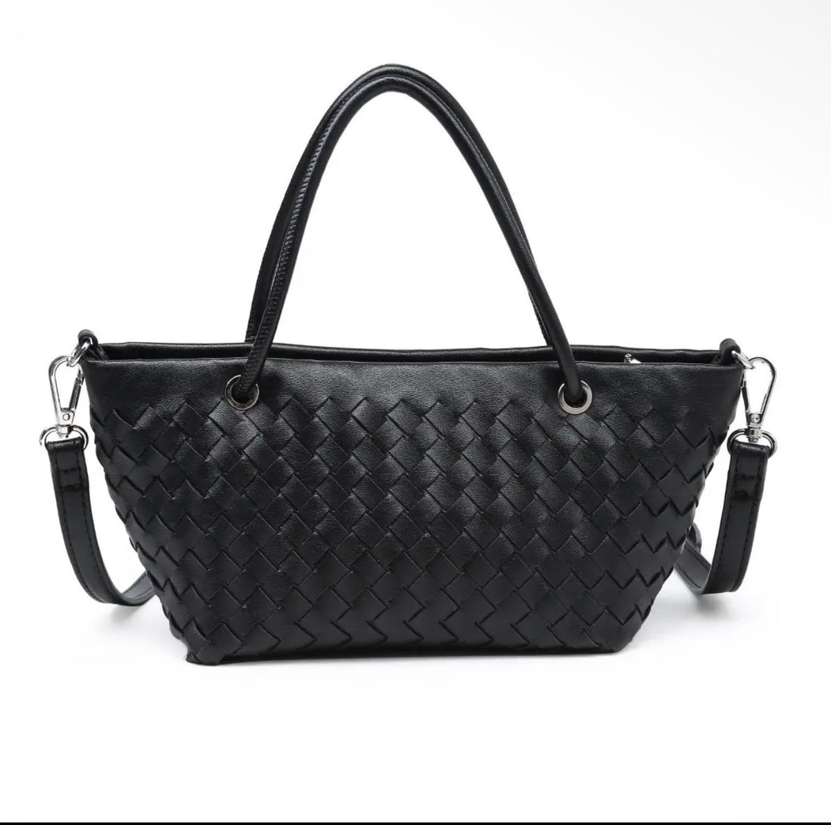 The Nattie Weave Crossbody Bag