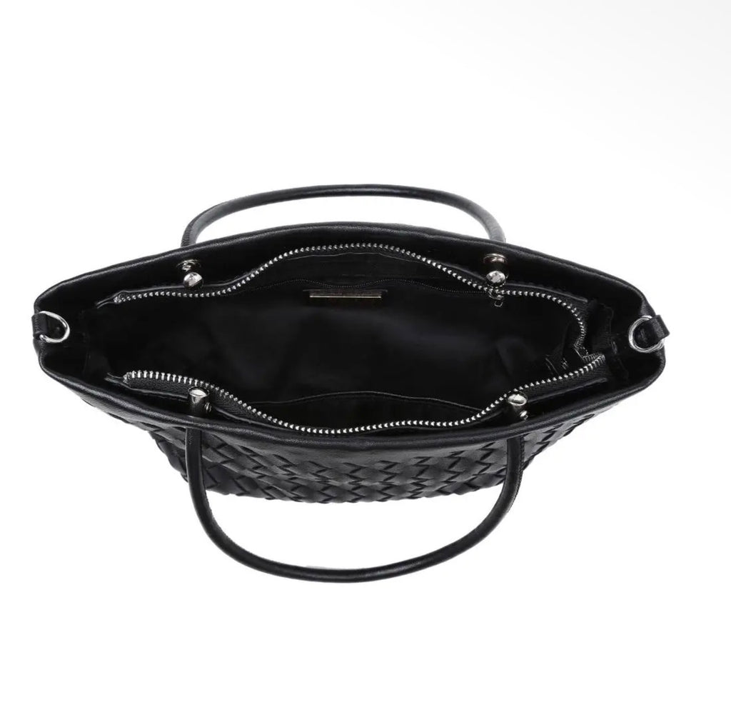 The Nattie Weave Crossbody Bag
