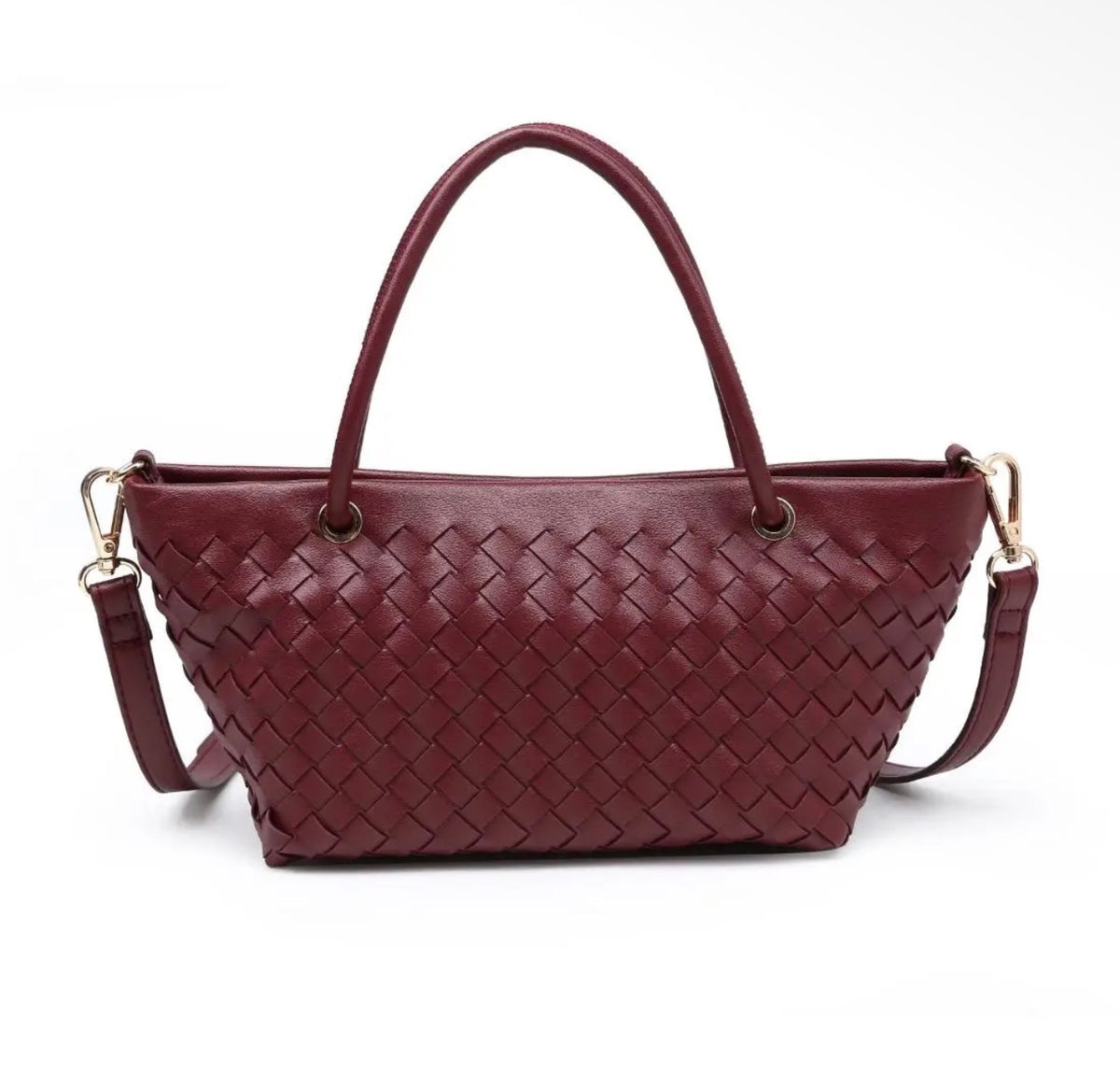 The Nattie Weave Crossbody Bag