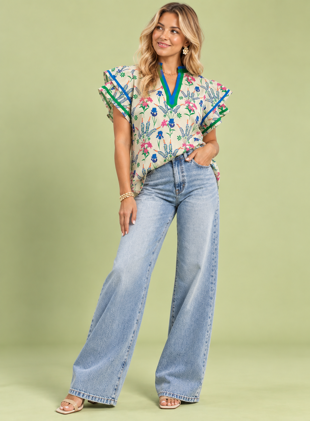 The Waverly Floral Top