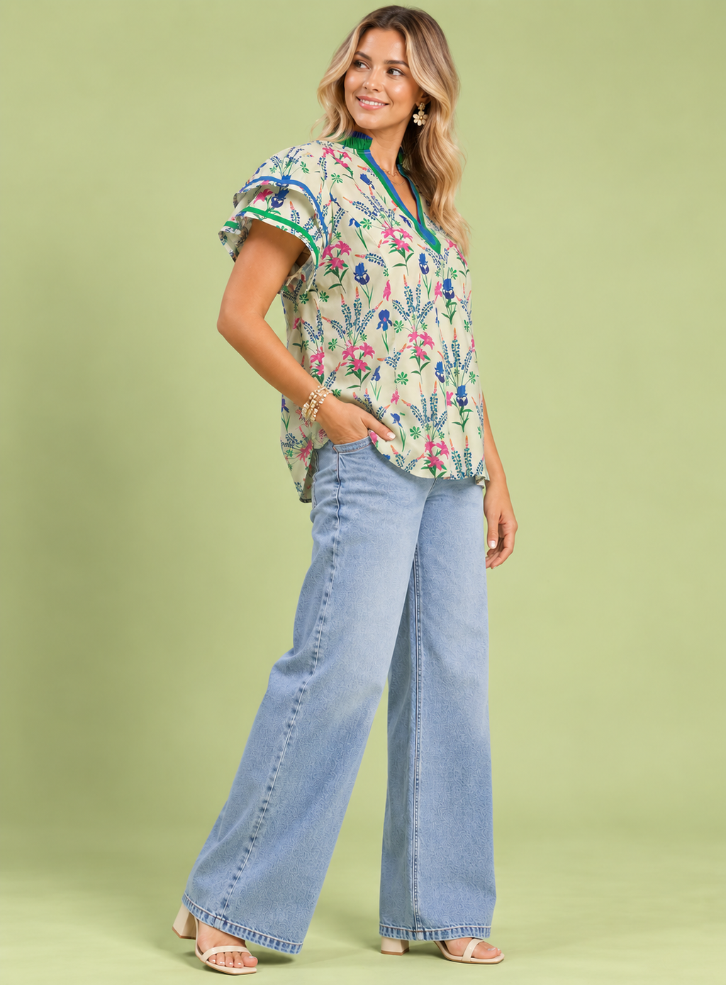 The Waverly Floral Top