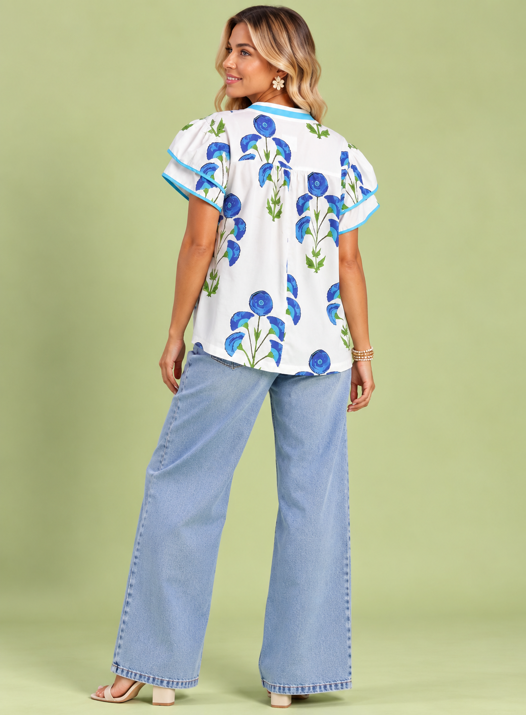 The Brielle Floral Top