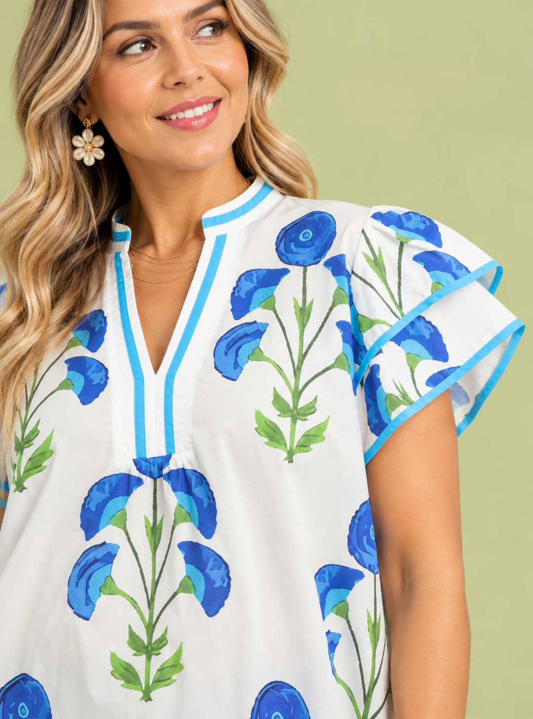 The Brielle Floral Top
