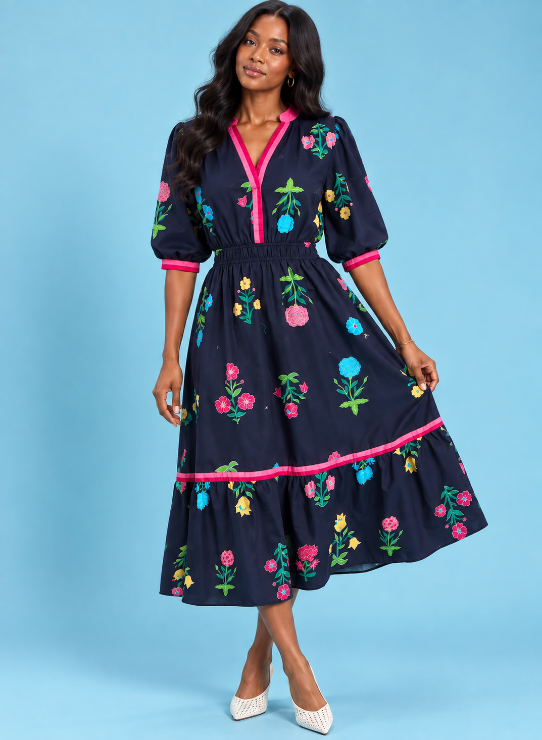 The Floral Winslet Dress
