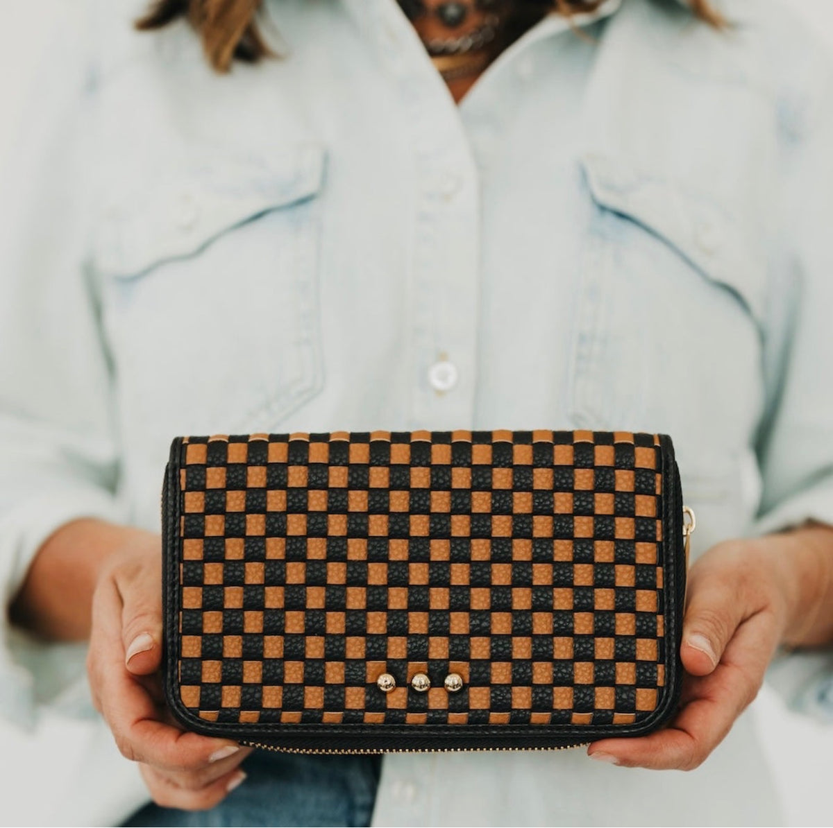 The Delilah Woven Wallet