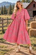 The Ruby Mae Gingham Dress