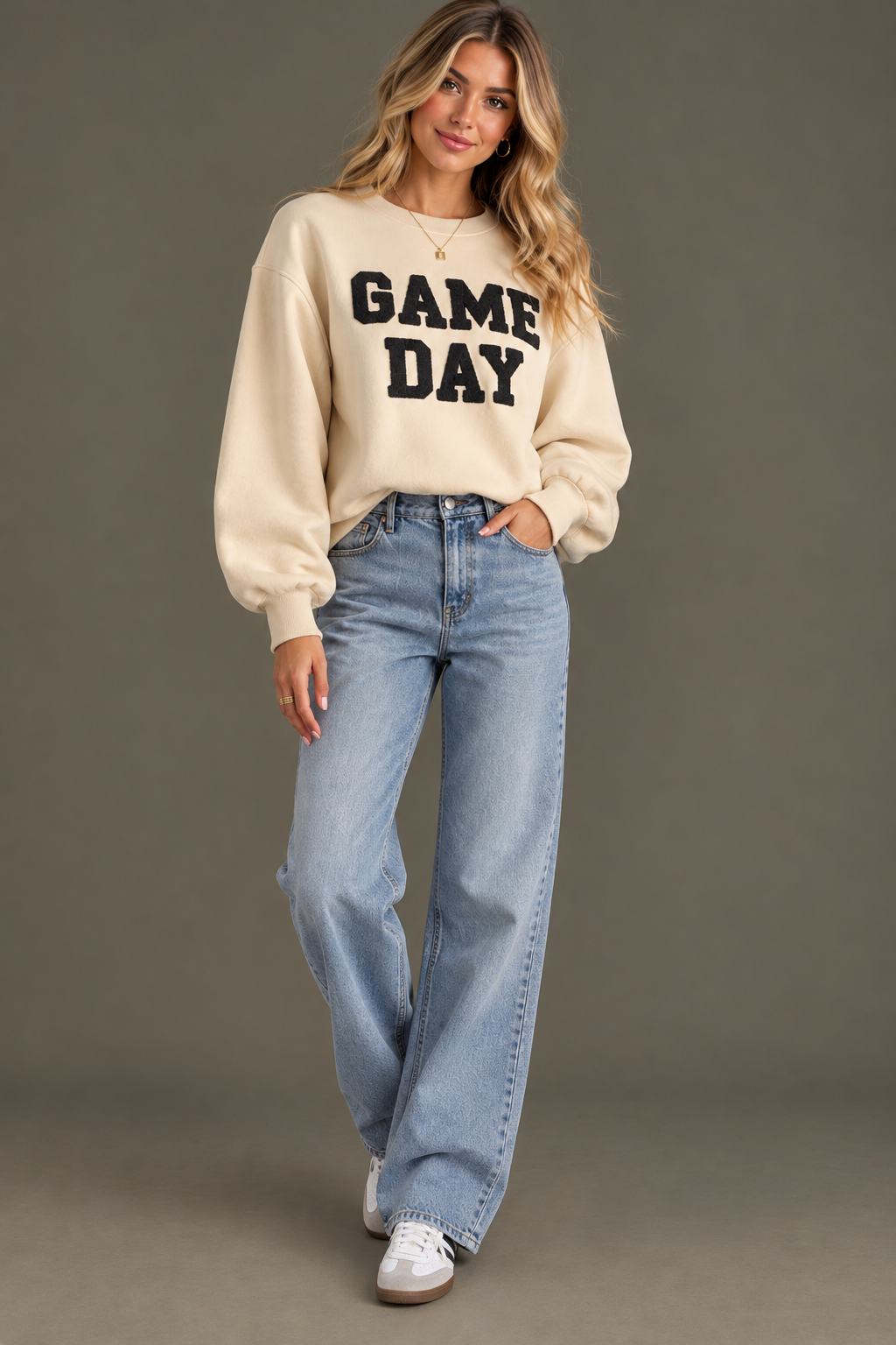 The Varsity Girl  Game Day Sweatshirt