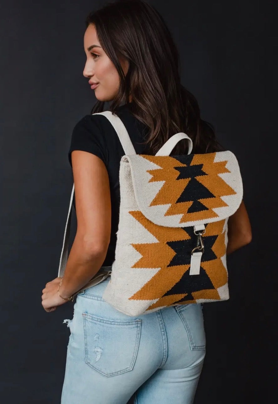 The Kinslee Aztec Backpack