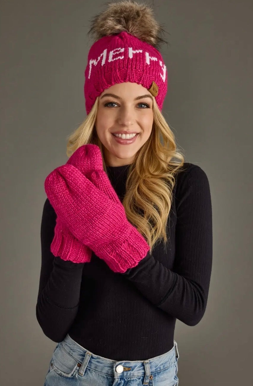 The Merry & Bright Knit Set